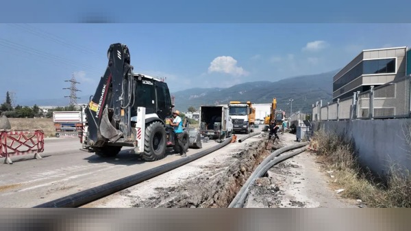 Payas’ta 178 kilometrelik içme suyu hattında 154 kilometre tamamlandı