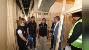 Susuz Hükümet Konağı restorasyonunda çalışmaların sürdüğü bildirildi