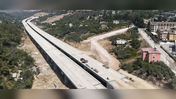 Hatay’da Belen-Topboğazı tünel ve viyadükleriyle İskenderun-Antakya geçişi hızlanacak