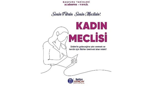 Didim Belediyesi Kadın Meclisi’ne başvurular 24 Ağustos’ta başlayacak