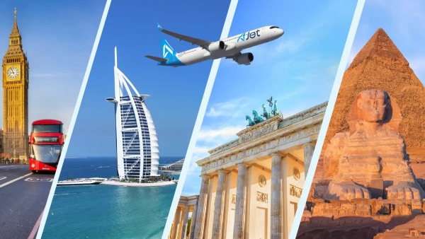 AJet yurt dışı biletlerde indirim kampanyasını 29 euro artı vergilerden başlattı