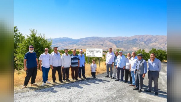 Pütürge’de 14 kilometrelik bağlantı yolu yenileniyor