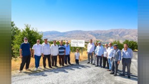 Pütürge’de 14 kilometrelik bağlantı yolu yenileniyor