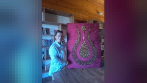 Geleneksel el sanatlarından olan “filografi “ kursuna yoğun ilgi