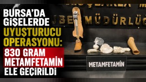 Karabalçık Kuzey Gişeleri’nde protez bacaktan 830 gram metamfetamin çıktı