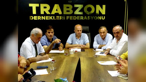 Trabzon Dernekler Federasyonu, Trabzon’da toplandı