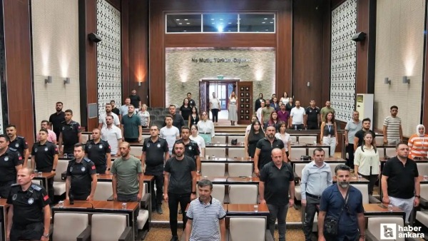 Keçiören Belediyesi personeline “Trafik Güvenliği, Güvenli Sürücülük ve Sosyal Sorumluluk” eğitimi başladı