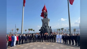 İskenderun’da 30 Ağustos Zafer Bayramı’nın 104. yıl dönümü törenle kutlandı