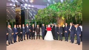 Mustafa Çiftçi’nin Çorum’da nikah şahidi olduğu genç çifte “en az üç çocuk” temennisi