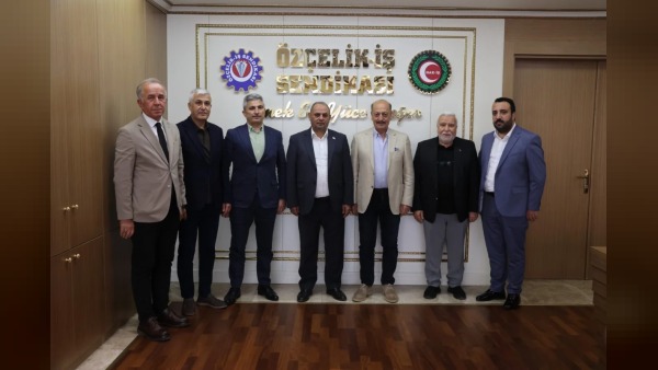 Vedat Bilgin, Özçelik-İş Genel Merkezi’ni ziyaret ederek sendikal gündemi ele aldı