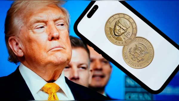ABD Darphanesi Trump portreli 1 dolarlık paraları piyasaya sürdü