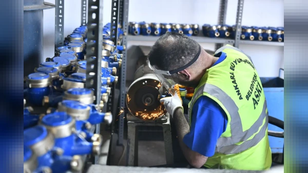 Ankara’da damga ve muayene süresi dolan 1,5 milyon su sayacı 2028 sonuna kadar yenilenecek