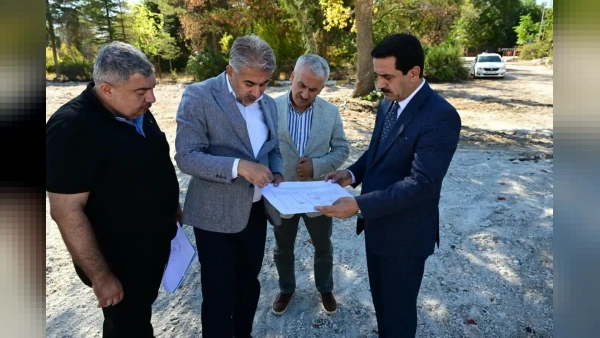 Battalgazi’de 15 dönümlük millet bahçesi için nikâh salonları inşa ediliyor