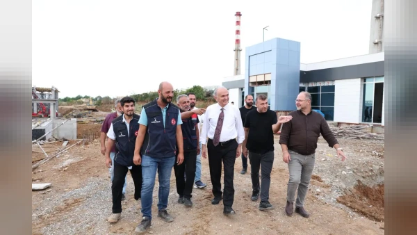 Düzce Beyköy’de İçme Suyu Arıtma Tesisi’nde yılbaşında hedef