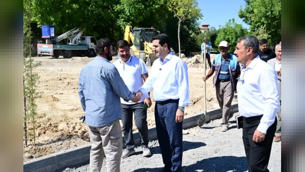 Malatya Battalgazi’de 180 dönümlük Çarşıbaşı Rekreasyon Alanı ekim sonunda büyük ölçüde tamamlanacak