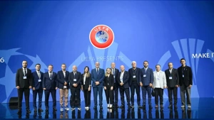 Rafael Louzan’ın açılış konuşma yaptığı UEFA Emniyet ve Güvenlik Konferansı Madrid’de başladı