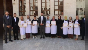 Şanlıurfa’da Yöresel Urfa Yemek Kursu: 8 kursiyere sertifika verildi