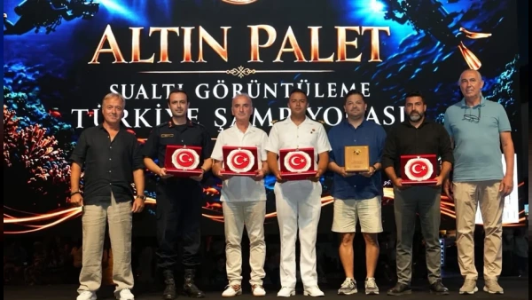 2026 Altın Palet Sualtı Görüntüleme Türkiye Şampiyonası Kaş’ta Görkemli Törenle Sona Erdi