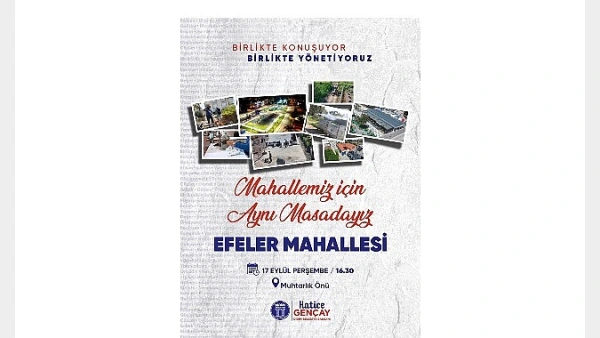 Didim Belediyesi'nden "Mahallemiz İçin Aynı Masadayız" Buluşmaları Başlıyor