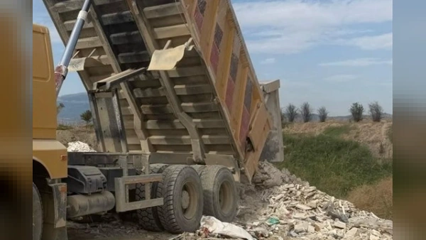 Denizli'de Kaçak Hafriyat Dökümüne Göz Açtırılmadı: 190 Bin TL Ceza!