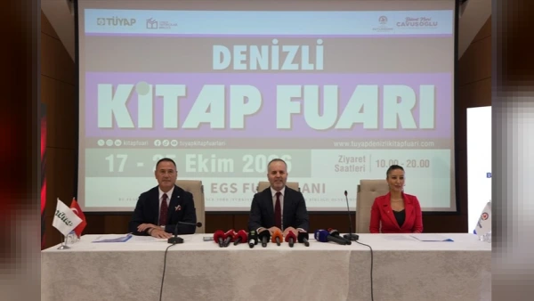 Denizli TÜYAP Kitap Fuarı Kapılarını Açıyor: 212 Yayınevi ve 80'den Fazla Etkinlik Geliyor