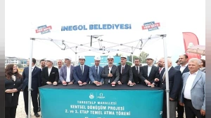 İnegöl'de Kentsel Dönüşüm Hamlesi: 2 ve 3 Etapların Temeli Atıldı