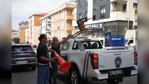 Maltepe'den Fındıklı Mahallesi'nde Kaldırım İşgali Operasyonu