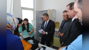 Erzurum İl Sağlık Müdürü Mehmet Meral’den Palandöken’de Saha İncelemesi