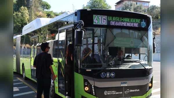 Kocaeli’de Toplu Taşımada Devrim: 41G Hattı Seferlerine Başladı