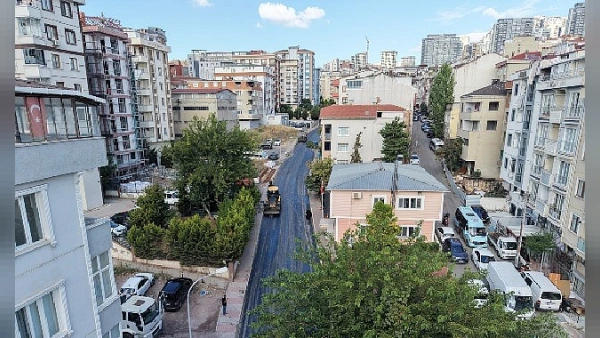 Maltepe'de Ulaşım Altyapısına Asfalt Desteği
