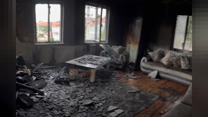 Denizli'de Yangınzede Ailenin Yaraları Sevgi Eli ile Sarıldı