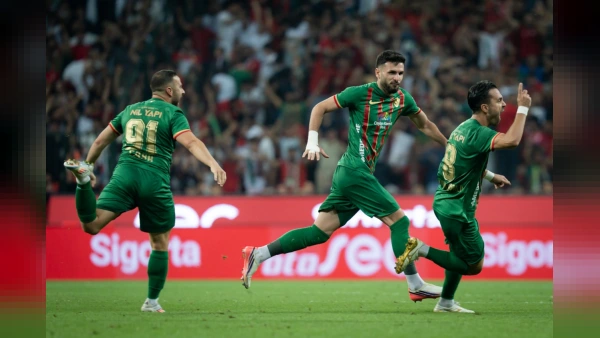 Amedspor Beşiktaş'ı Devirdi, Süper Lig'de Liderlik Koltuğuna Oturdu