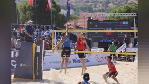 Foça'da 2026 CEV U18 Avrupa Plaj Voleybolu Şampiyonası'nda Yarı finalistler Belli Oldu