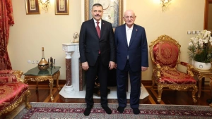 İçişleri Bakanı Mustafa Çiftçi'den İsmail Kahraman'a Vefa Ziyareti: Makama Değer Katan İnsanlar