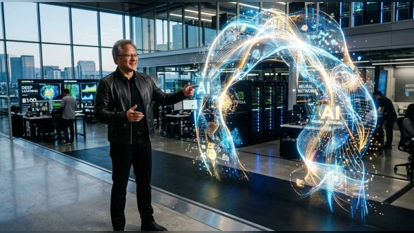 Nvidia CEO'su Jensen Huang'dan Yapay Zeka Çıkışı: Kıyamet Senaryoları Abartılı