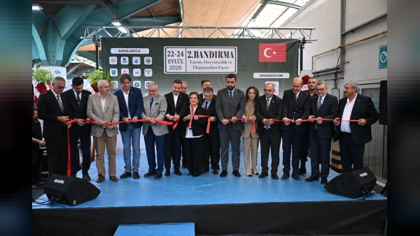 Bandırma Tarım Fuarı Kapılarını Açtı: Ahmet Akın'dan Çiftçiye Güçlü Destek