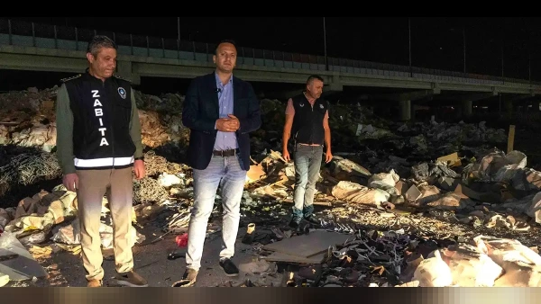 Bornova'da Kaçak Moloz Alarmı: 24 Saat Nöbet ve 3 Günlük Temizlik Seferberliği Başladı