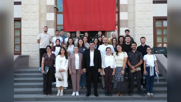 Güdül'de Akademik Saha Çalışması Başladı: Başkan Doğanay Öğrencilerle Buluştu
