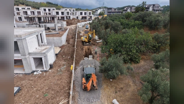 Bursa Mudanya’da Altyapı Hamlesi: Yeni Hatlar Devreye Alındı