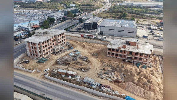 Çayırova'nın Yeni Meslek Lisesinde Önemli Aşama: Kaba İnşaat Sona Erdi
