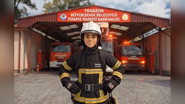 Trabzon'dan İtfaiye Haftası İçin Hayat Kurtaran Animasyon Projesi