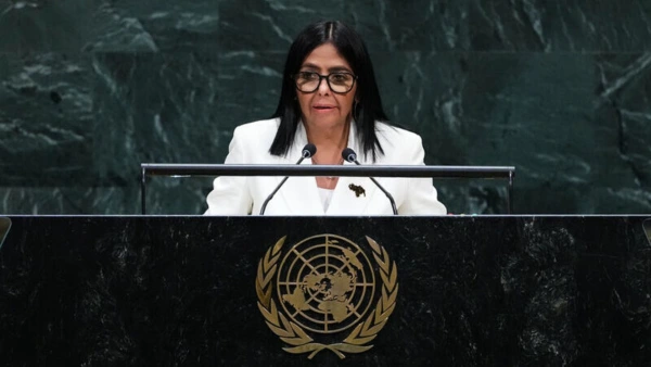 Venezuela Geçici Devlet Başkanı Rodriguez'den New York'ta "Demokratik Geçiş" İlanı