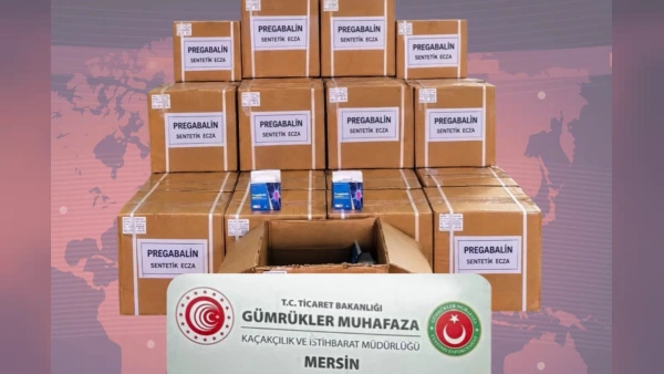 Mersin'de Dev Uyuşturucu Operasyonu: Gümrük Ekiplerinden 1.7 Tonluk Pregabalin Darbesi