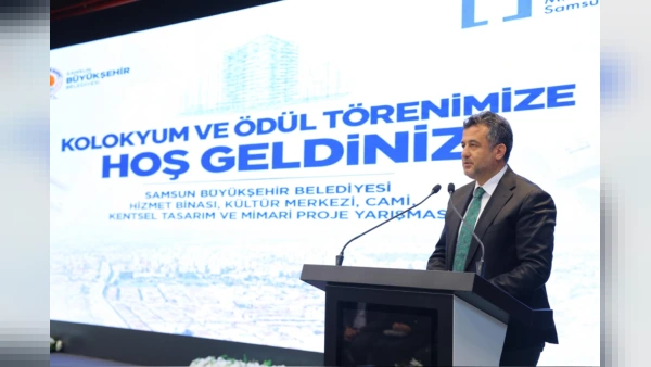 Samsun'un Geleceğine Yön Verecek Mimari Projede Ödüller Sahiplerini Buldu
