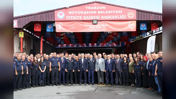 Trabzon'da İtfaiye Filosuna 290 Milyonluk Dev Yatırım: 9 Yeni Araç Hizmete Alındı