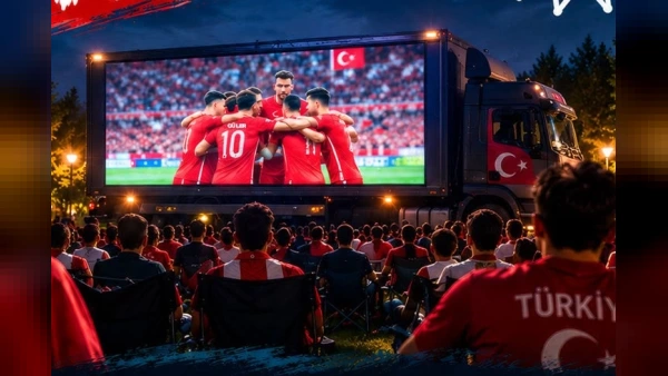 A Milli Takım İtalya Maçı Bursa'da Dev Ekranda Yayınlanacak