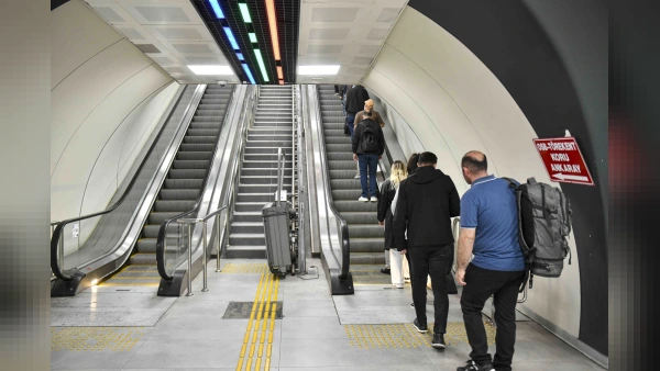 Ankara'da yürüyen merdivenler için sirenli uyarı dönemi başladı