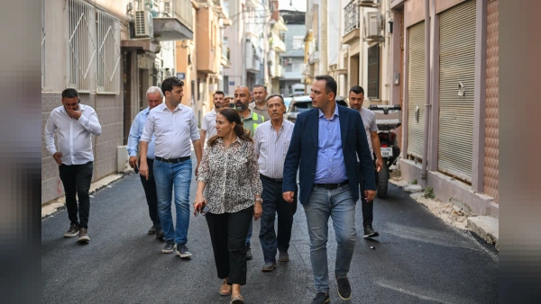Bornova'da Asfalt Seferberliği: Başkan Eşki Çamdibi'nde İncelemelerde Bulundu