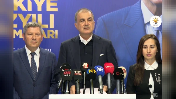 Ömer Çelik'ten Türkiye Yüzyılı Buluşmaları Açıklaması: Milyonlarca Haneye Ulaşıldı