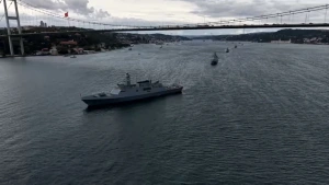 Preveze Deniz Zaferi'nin 488. Yılında İstanbul Boğazı'nda 15 Gemilik Görkemli Geçit Töreni